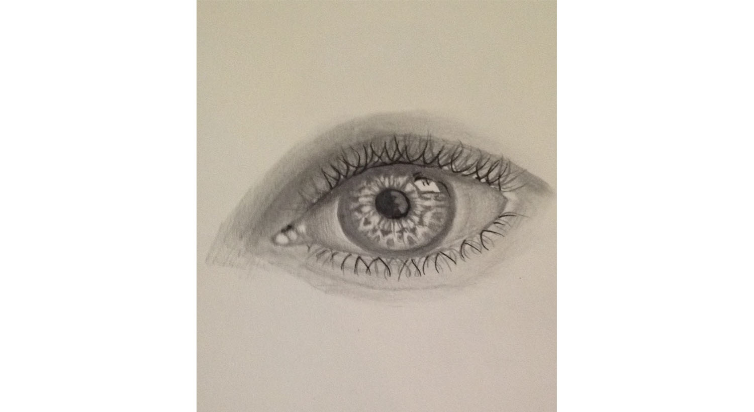 Drawing of an eye