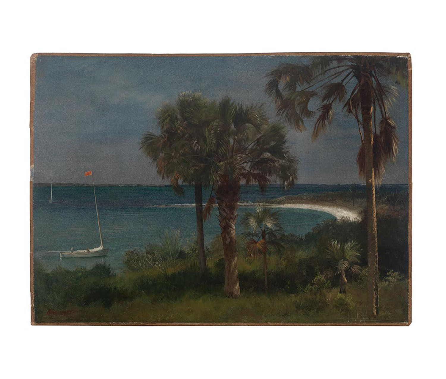 Landscape in the Bahamas ca. 1877–mid-1880