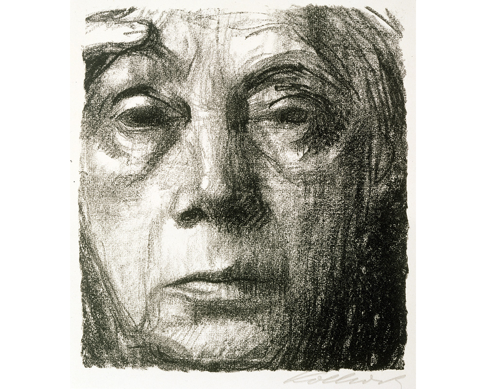portrait of face of older woman