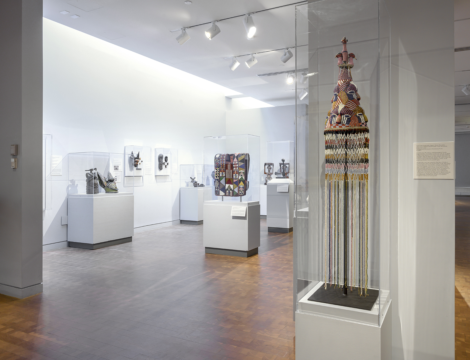 Installation photo of African Art Gallery