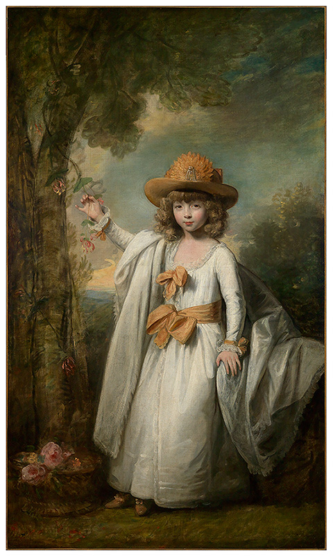 girl; costume/uniform; portrait; landscape; flower; outdoor