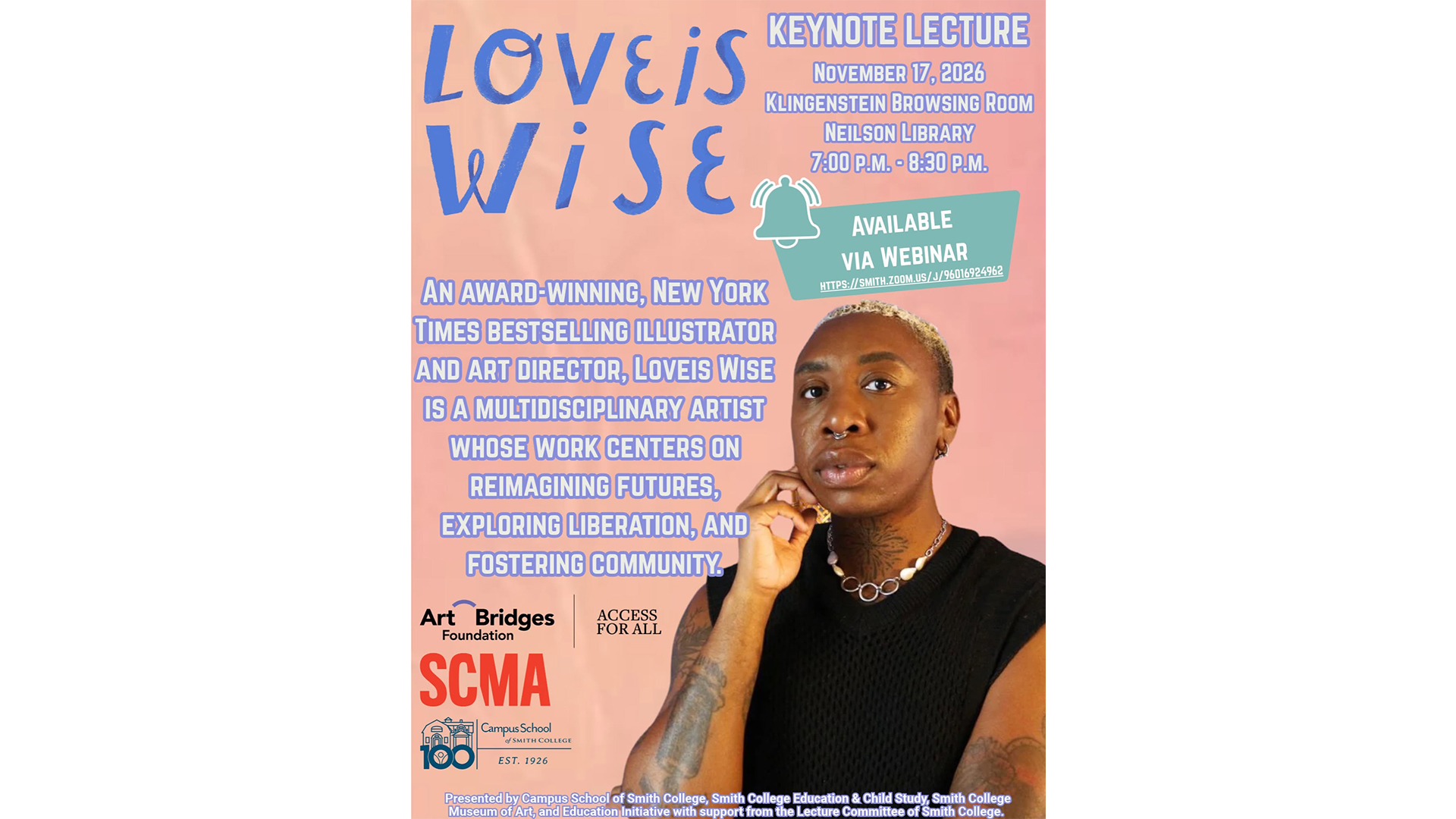 Loveis Wise photo of a person with hand on chin looking at camera